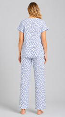 Evolove X Venus Premium Rayon Printed Pajama Set – Soft Breathable Nightwear for Women
