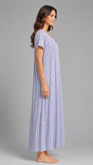Evolove x Venus Luxury Soft Cotton Long Nightgown for Women