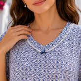 Evolove x Venus Luxury Soft Cotton Long Nightgown for Women