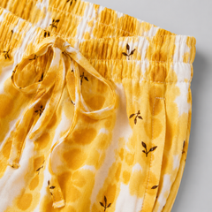 Women’s Tie & Dye Rayon Pajama | Soft & Breathable Lounge Wear | 2 Side Pockets | Elastic Waist Nightwear Bottom