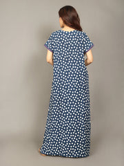 🌸 Evolove Women's Liva Viscose Maxi Nighty with Pocket – Super Soft & Comfortable