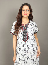 🌸 Evolove Women's Liva Viscose Maxi Nighty with Pocket – Super Soft & Comfortable