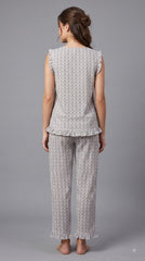 Evolove x Venus Premium Rayon Pajama Set for Women (NPSRY115AG)