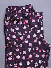 100% Cotton Printed Pyjama With Pockets