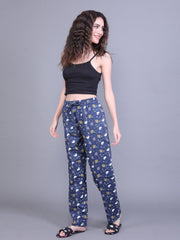 Cotton Printed Pyjama With Pockets