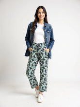 Evolove Night Pyjama for Women with Side Pockets and Adjustable Waistband | Soft Cotton Fabric All Over Printed Loungewear