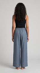 Evolove Aero Soft Women's Relaxed Fit Pyjama | Wide Leg Lounge Pants with Elasticated Waist & Drawstring | Comfortable Sleepwear
