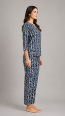EVOLOVE x DOZIE Premium Cotton Pajama Set - Loungewear for Women