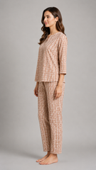 EVOLOVE x DOZIE Premium Cotton Pajama Set - Loungewear for Women