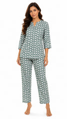 EVOLOVE x DOZIE Premium Cotton Pajama Set for Women