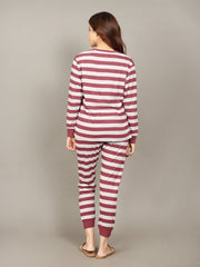 🌸 Evolove Women’s Cotton Pajama Set – Soft & Stylish Nightwear | Relaxed Fit Top & Bottom Sleepwear
