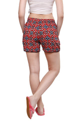 Evolove Soft Breathable Rayon Shorts for Women