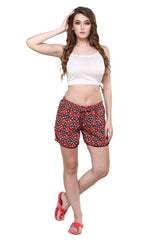 Evolove Soft Breathable Rayon Shorts for Women