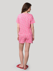 Shorts set Pink 100 % cotton