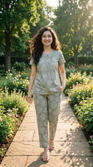 Evolove X Venus Premium Soft Combed Cotton Pyjama Set - Loungewear ?