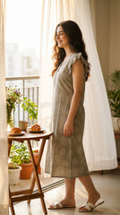 Evolove x Venus Women’s Cotton Nighty | Ultra Soft Breathable Daily Loungewear