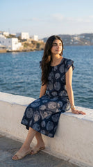 Evolove X Venus Premium Rayon Muslin Dobby Textured Fashionable Short Nighty for Women | Soft, Breathable & Lightweight Sleepwear