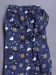Cotton Printed Pyjama With Pockets