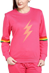 Evolove Women Track Suit or Tracksuit Top & Leggings Pants Outfit Set for Girls Women's Yoga Track Suit Pants, Joggers, Gym, Active Lower Wear ( S to 2XL Size )