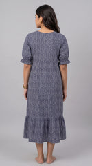 Tencel ™ × Bamboo Fashionable Midi Short Nighty for Women | Premium Short Night Dress