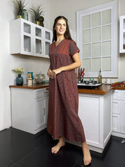 100% Cotton Pyjama Set with Reglan Checks Printed Super Soft Top or Tshirts