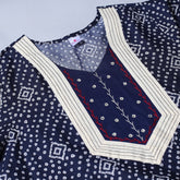 Evolove Women's 100% Cotton Printed Maxi Nighty Sleepwear Super Comfortable & Soft Cotton.