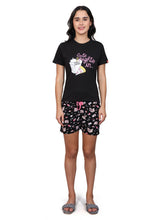 Evolove Women's 100% Cotton Shorts Set | Round Neck Half Sleeves Tshirt Shorts with Pockets Super Soft Comfortable