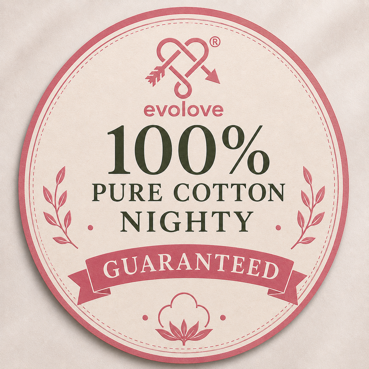 Soft Cotton Long Nighty