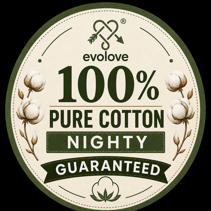 100% pure cotton nighty