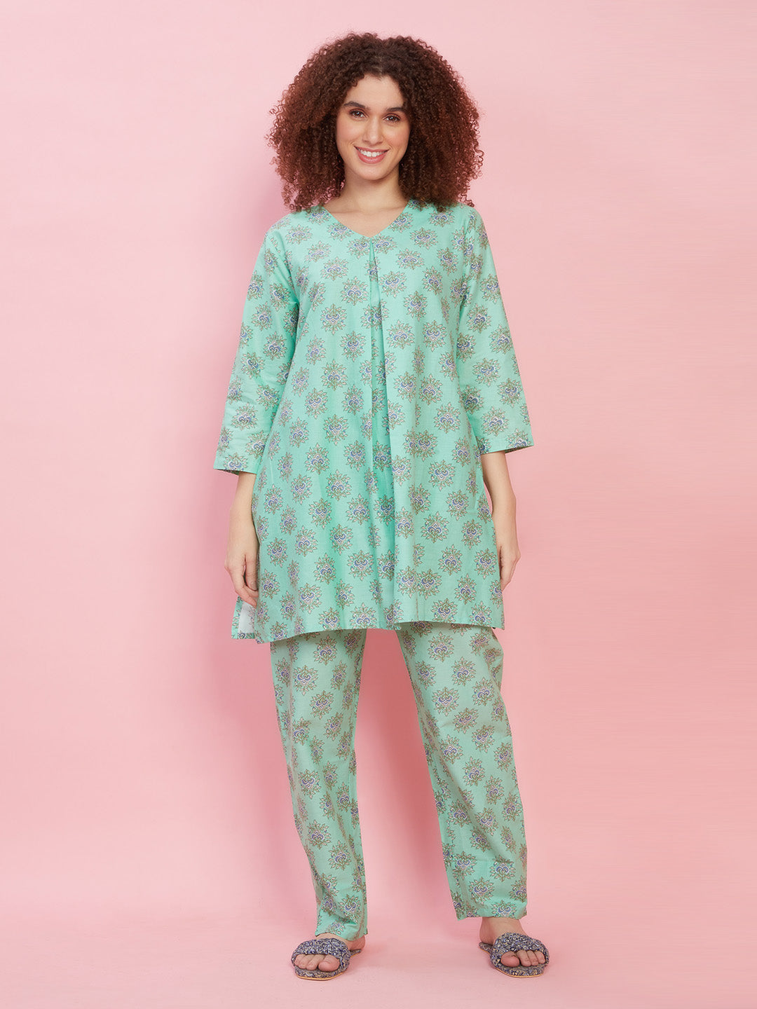SuperSoft most comfortable 100% Mercerised compact Cotton Pajama set with Pocket. Really long lasting. You will love it. Our Guarantee.