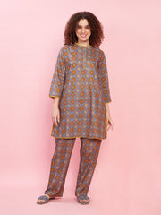 SuperSoft most comfortable 100% Mercerised compact Cotton Pajama set with Pocket.