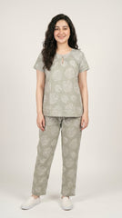 Evolove X Venus Premium Soft Combed Cotton Pyjama Set - Loungewear ?