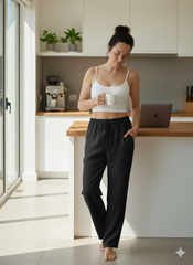 Evolove Pure Linen Pajama Pants – Soft Touch, Relaxed Fit Comfort