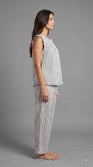 Evolove x Venus Premium Rayon Pajama Set for Women (NPSRY115AG)