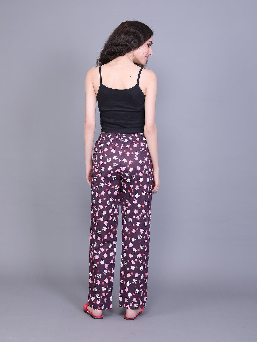 100% Cotton Printed Pyjama With Pockets