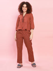 SuperSoft most comfortable 100% Mercerised compact Cotton Pajama set with Pocket.