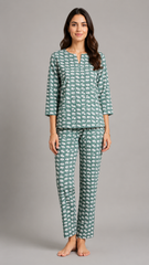 EVOLOVE x DOZIE Premium Cotton Pajama Set for Women