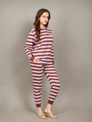 🌸 Evolove Women’s Cotton Pajama Set – Soft & Stylish Nightwear | Relaxed Fit Top & Bottom Sleepwear