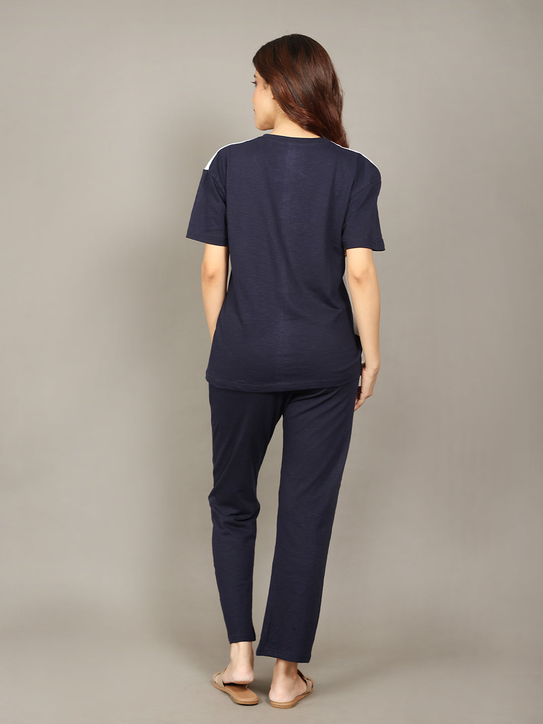 🌸 Evolove Women’s Cotton Pajama Set – Soft & Stylish Nightwear | Relaxed Fit Top & Bottom Sleepwear
