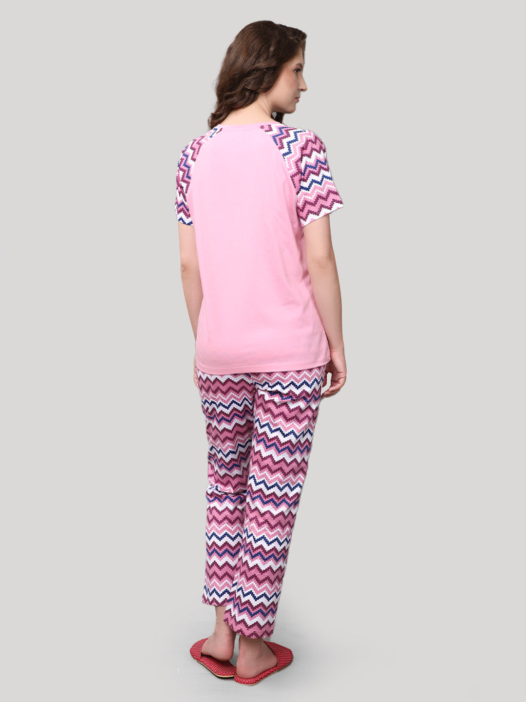 Pyjama set Light Pink 100% Cotton