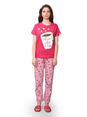 Pajama set Pink 100 % cotton