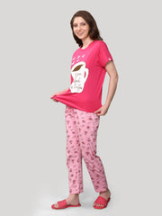 Pajama set Pink 100 % cotton