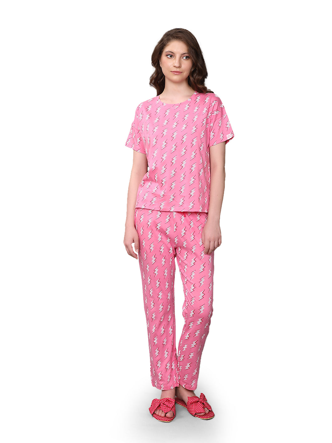 Pajama set Pink 100 % cotton