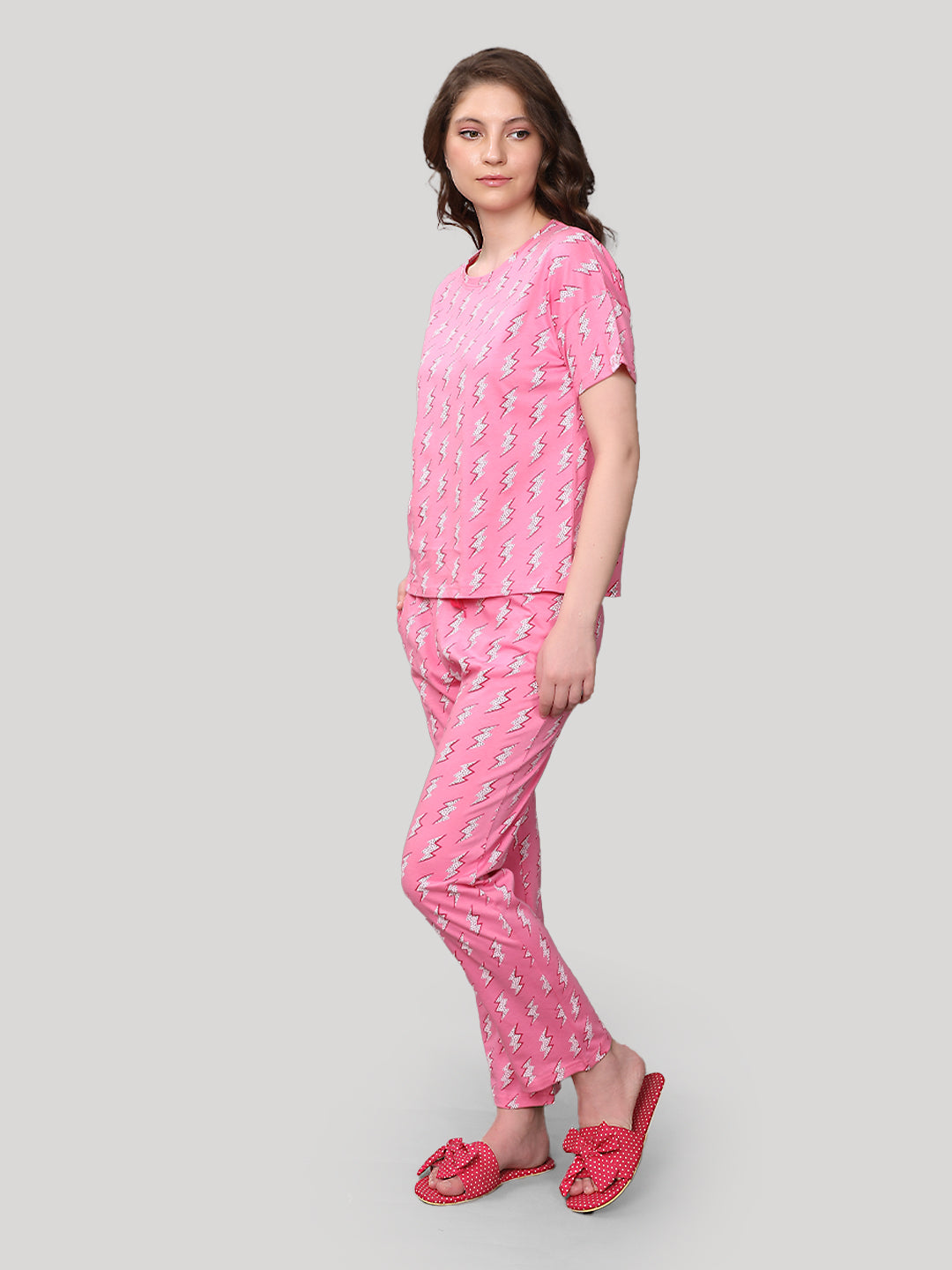 Pajama set Pink 100 % cotton
