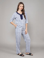 Cotton Night Suit Set/Top Pyjama Set Super Soft Comfortable