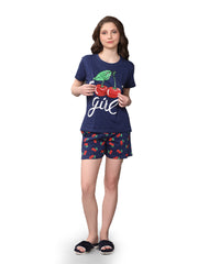 Shorts set Navyblue 100 % cotton