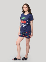 Shorts set Navyblue 100 % cotton