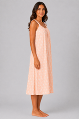 Evolove X Venus Women's Premium Soft Double Cloth Short Nightgown | Ultra Soft Breathable Printed Nighty | Half Sleeve Comfortable Sleepwear & Loungewear ( SNGDC3495PC )