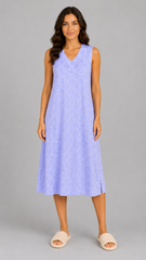 Evolove X Venus Women's Premium Soft Double Cloth Short Nightgown | Ultra Soft Breathable Printed Nighty | Half Sleeve Comfortable Sleepwear & Loungewear (SNGDC3498LR )