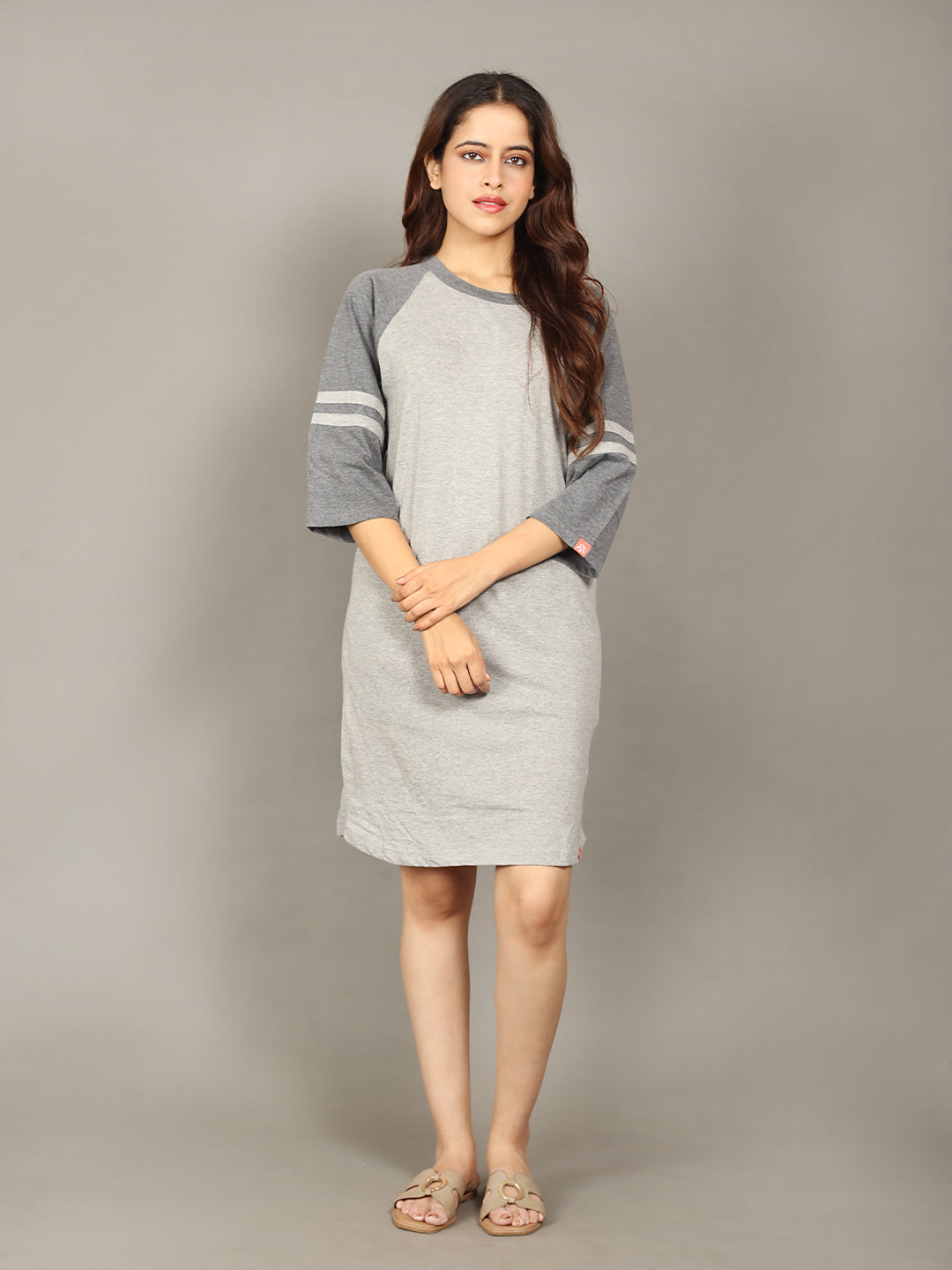🌸 Evolove Women's Short Nighty – 100% Cotton, Loose Fit | Super Soft & Comfortable Nightwear